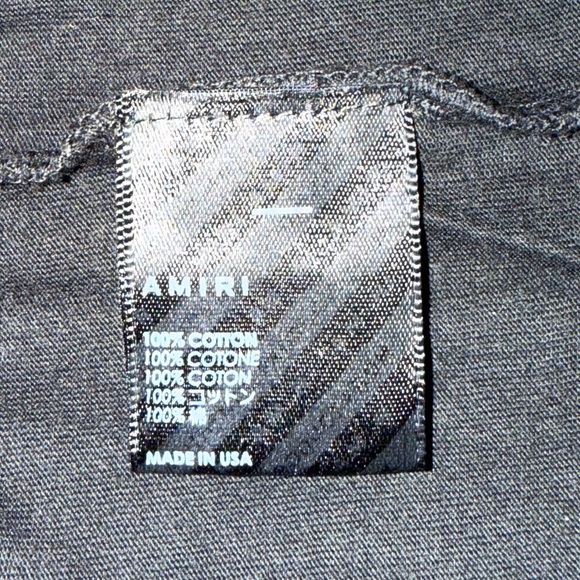 Men’s Amiri black tshirt - Picture 9 of 11